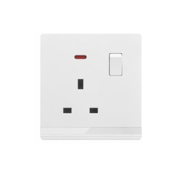 13A SOCKET WITH SWITCH-IVORY SERIES