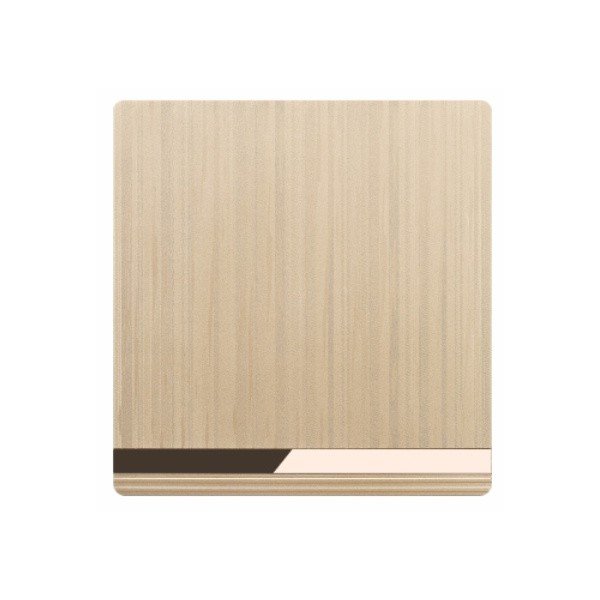 BLANK PLATE 3x3-CHAMPAIGN GOLDEN SERIES
