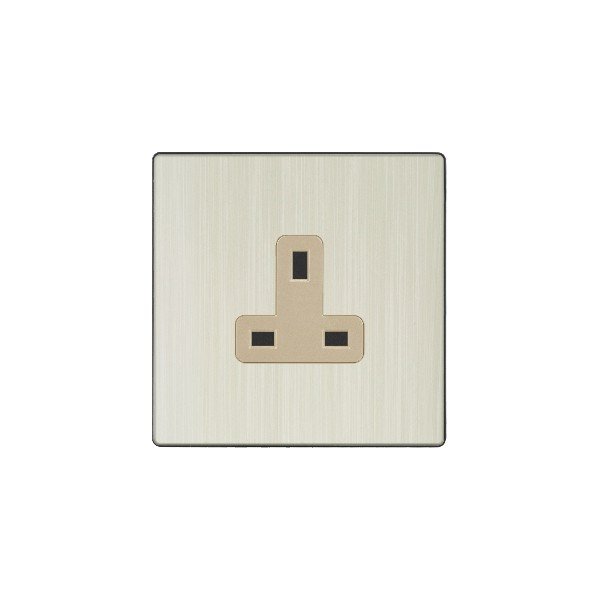 13A SOCKET-GOLDEN ALUMINUM
