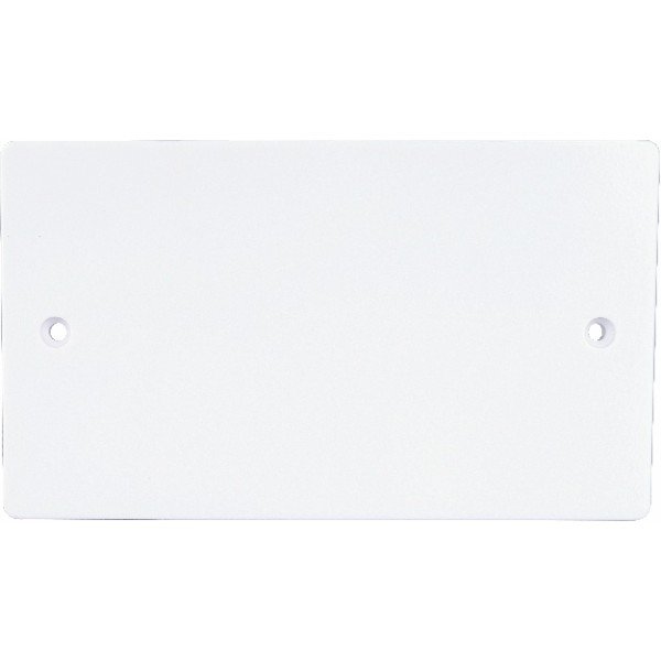 2 GANG BLANK PLATE