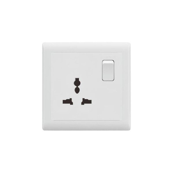 13A 1 GANG SWITCH MULTI SOCKET