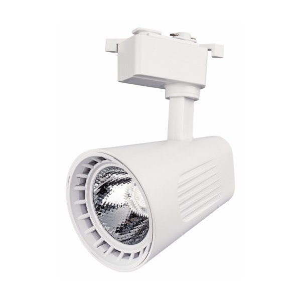 LED TRACK LIGHT-30WATTS-WHITE BODY-WARM WHITE