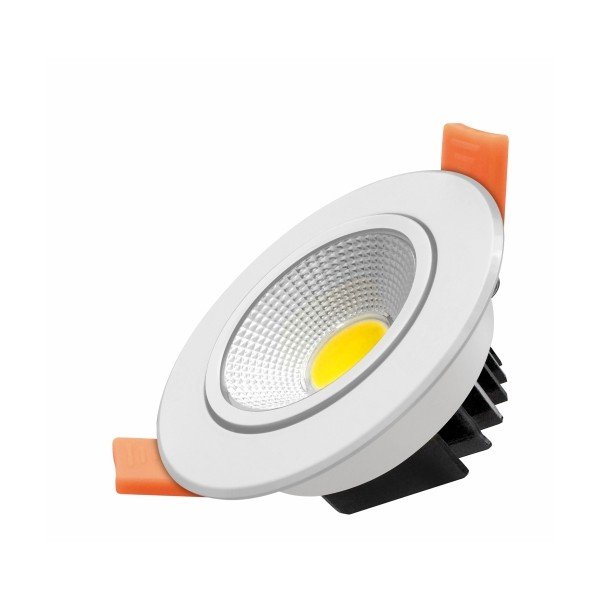 LED SPOTLIGHT-7WATTS-WHITE BODY-WARM WHITE