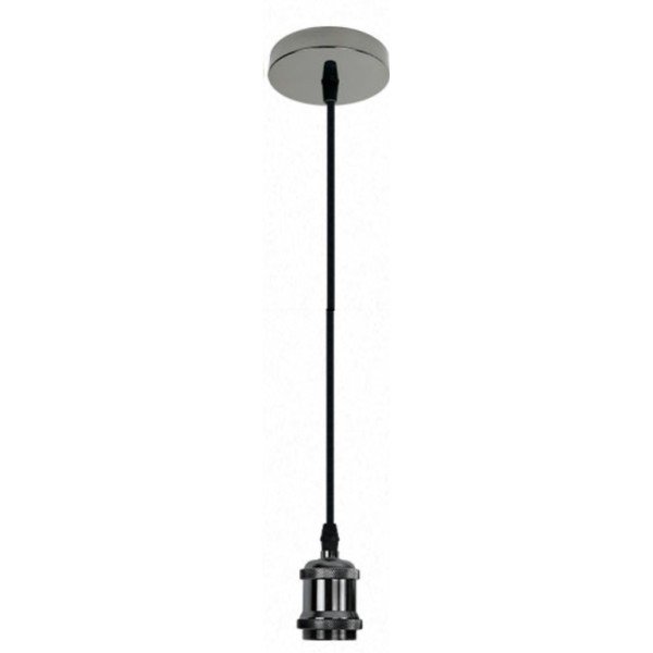 CHANDELIER LAMP HOLDER-BK COLOR-E27