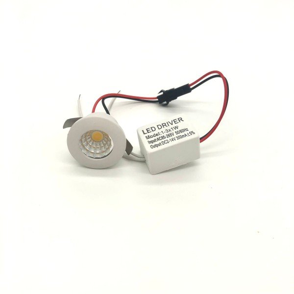 LED SPOTLIGHT-1WATT-WARM WHITE