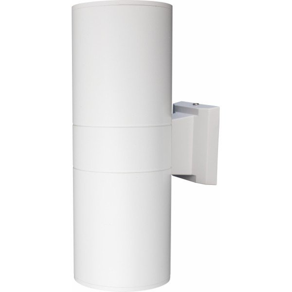 OUTDOOR WALL LIGHT COVER-WHITE BODY-GU10