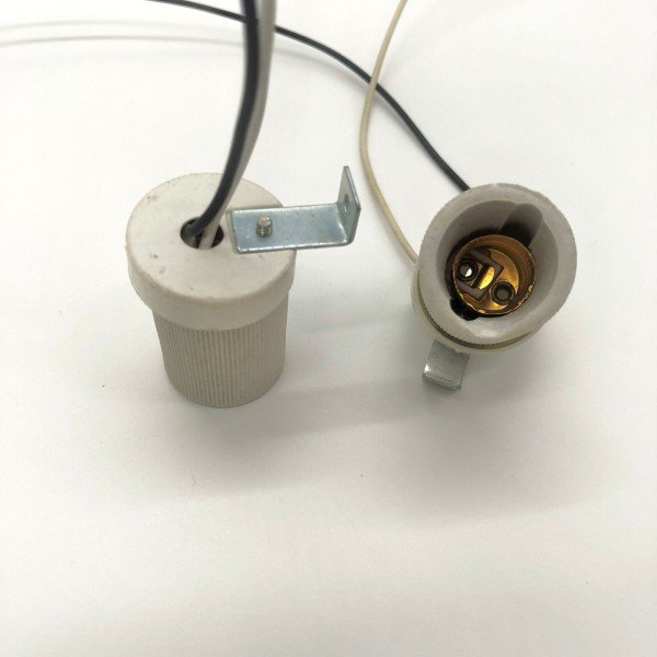 E14 CERAMIC HOLDER WITH WIRE