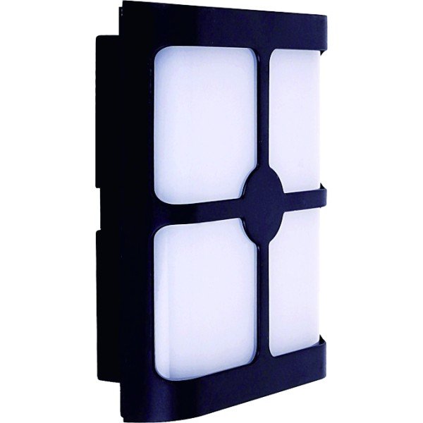 LED WALL LIGHT-24WATTS-BK BODY-WHITE