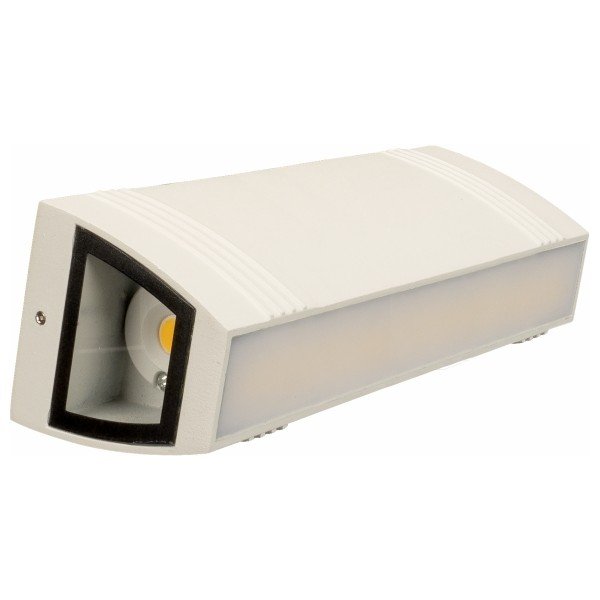 LED WALL LIGHT-WH BODY-10WATTS-WARM WHITE-IP65
