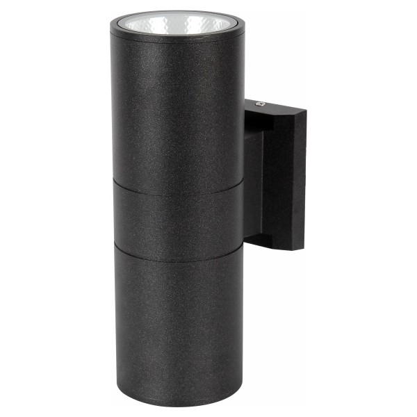 V-Max LED WALL LIGHT-BK BODY-2*5WATTS-WARM WHITE