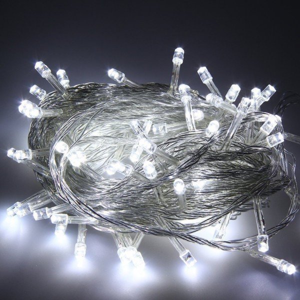 LED DECORATIVE STRING LIGHTS-20M-WHITE