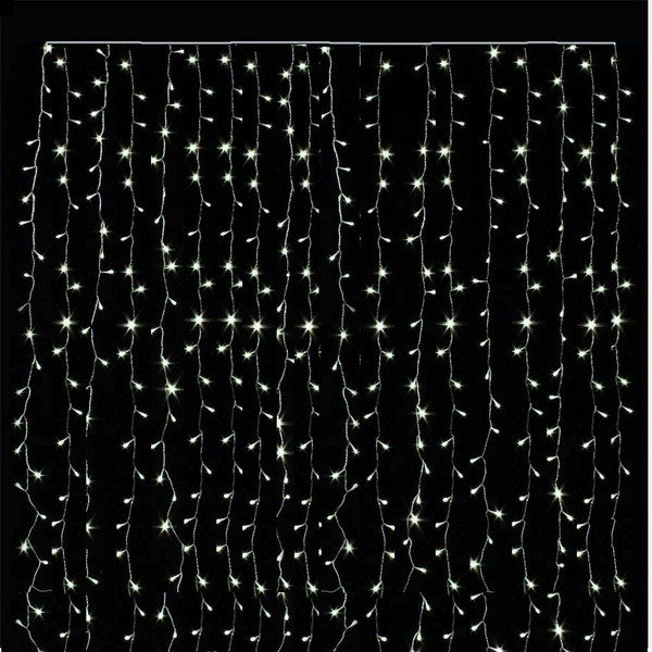 LED FAIRY LIGHTS CURTAIN-WHITE