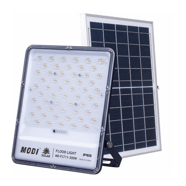 LED SOLAR FLOOD LIGHT-300WATTS-3COLOR CHANGE (SWITCH CONTROL)