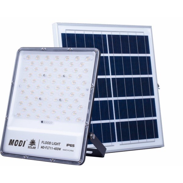 LED SOLAR FLOOD LIGHT-400WATTS-3COLOR CHANGE (SWITCH CONTROL)