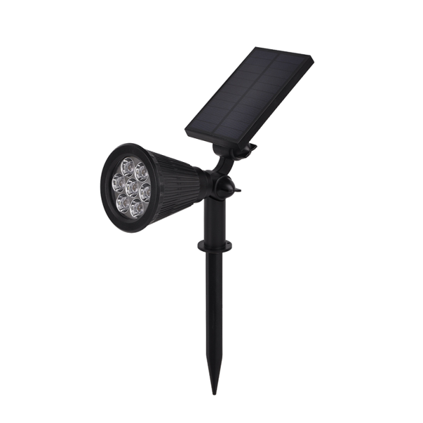 SOLAR SPIKE LIGHT-7WATTS-RGB