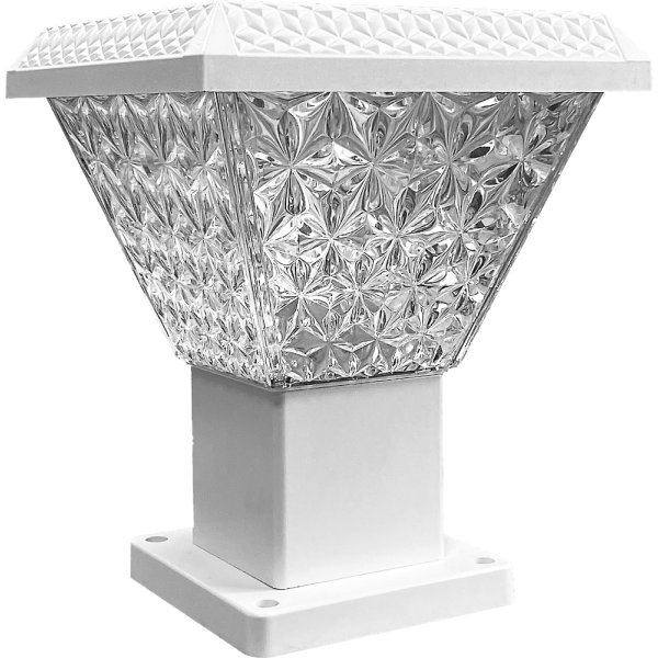 V-Max LED SOLAR GARDEN LIGHT-WH BODY-3COLOR