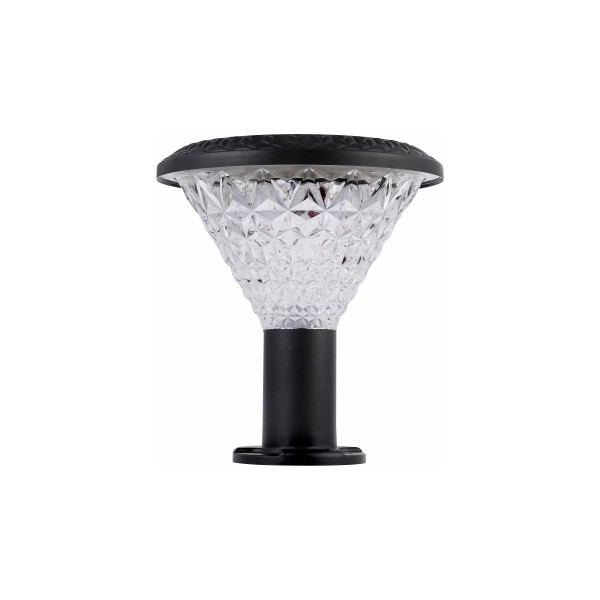 V-Max LED SOLAR GARDEN LIGHT-BK BODY-3COLOR