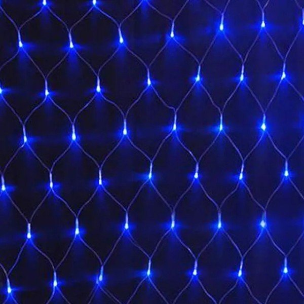 320LED 3MX3M DECORATIVE NET LIGHT-BLUE