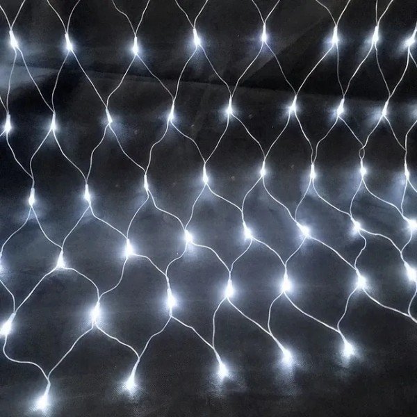 320LED 3MX3M DECORATIVE NET LIGHT-WHITE