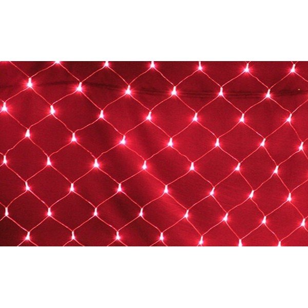 320LED 3MX3M DECORATIVE NET LIGHT-RED