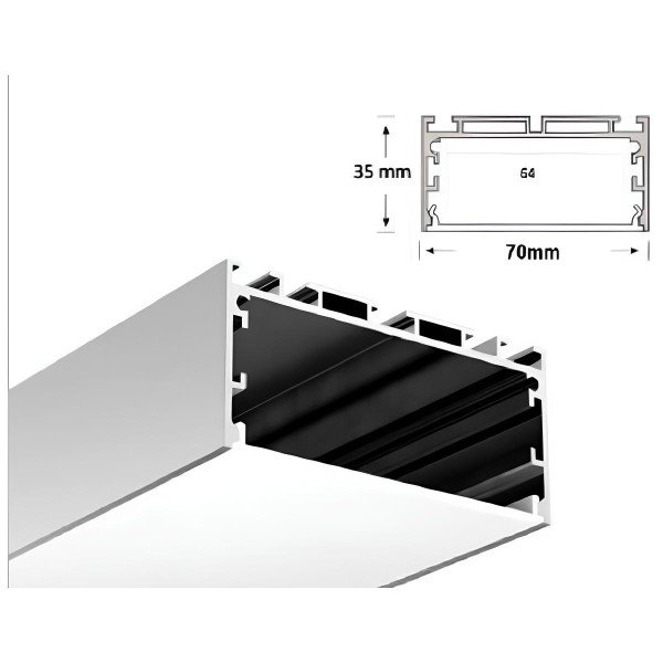 ALUMINUM PROFILE-2M-70*35mm