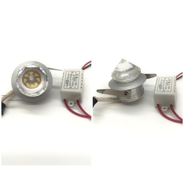 LED SPOTLIGHT-1WATT-WHITE