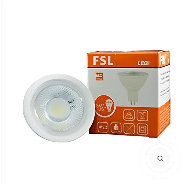 FSL GU10 LED CUP COB 5WATTS-WARM WHITE