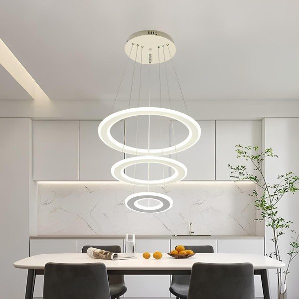 3 CIRCLE RINGS MODERN LED CHANDELIER