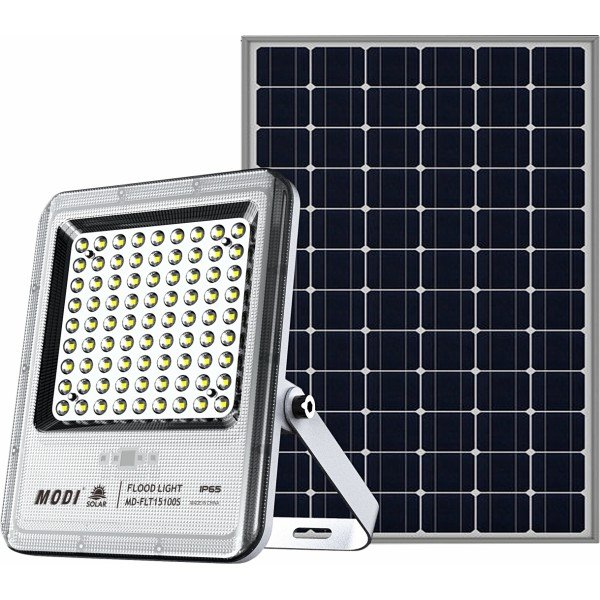 LED SOLAR FLOOD LIGHT-100WATTS-WHITE