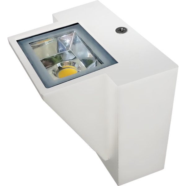 LED WALL LIGHT-4WATTS-WHITE BODY-WARM WHITE