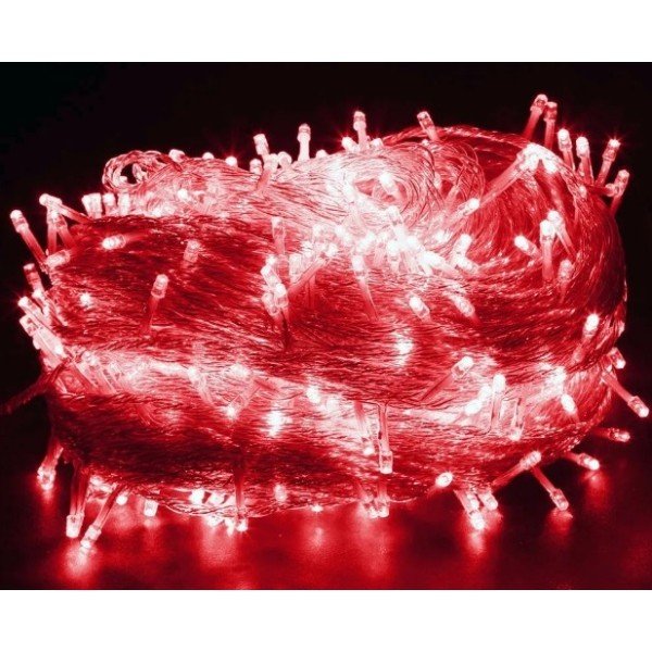 LED DECORATIVE STRING LIGHTS-50M-RED