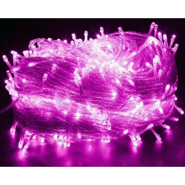 LED DECORATIVE STRING LIGHTS-50M-PINK