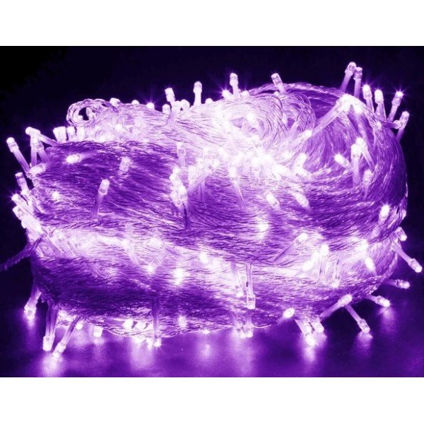 LED DECORATIVE STRING LIGHTS-50M-PURPLE