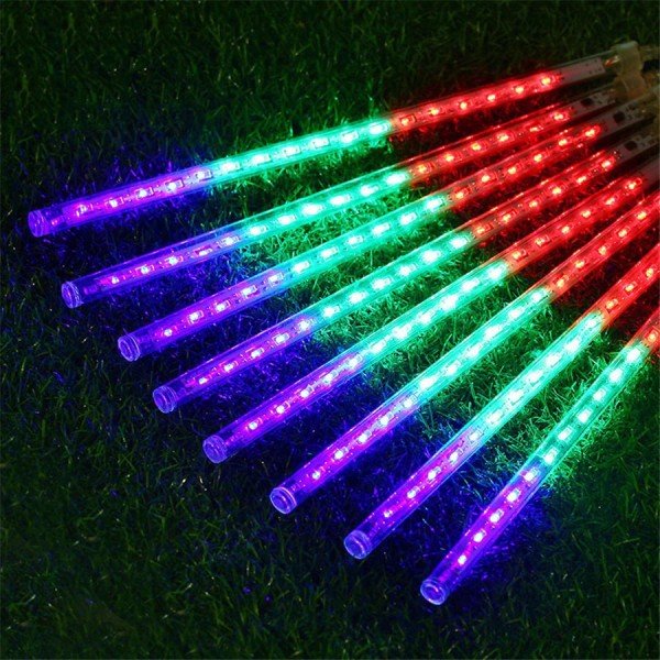 LED METEOR SHOWER RAIN LIGHTS-50CM-8TUBES/SET-MIX