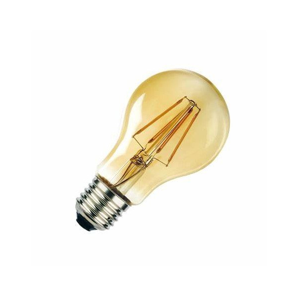 A60 LED FILAMENT LAMP GOLDEN GLASS-8WATTS-WARM WHITE-E27