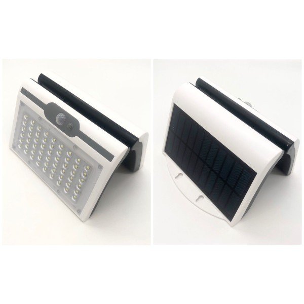 PIR SENSOR + CDS NIGHT SENSOR SOLAR WALL LIGHT-40WATTS-WW+WW