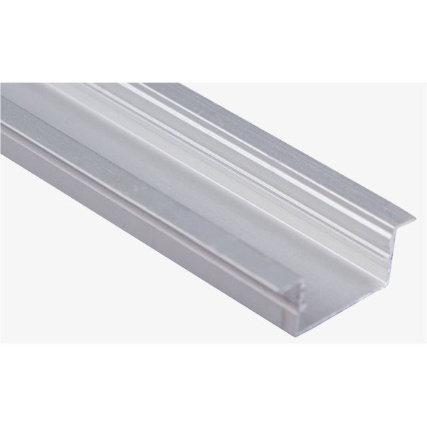 ANODIZED ALUMINUM PROFILE WITH DIFFUSED COVER 20.1X9.9X28mm