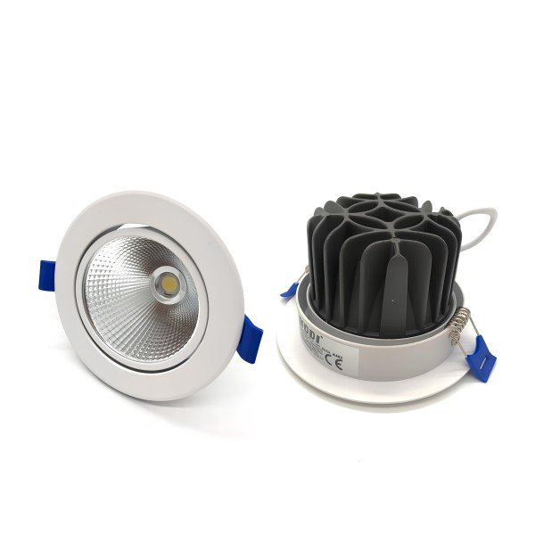 LED SPOTLIGHT-7WATTS-WH BODY-WARM WHITE