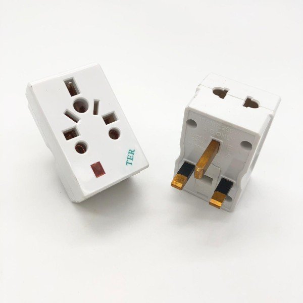 13AMP MULTI SOCKET PLUG ADAPTOR