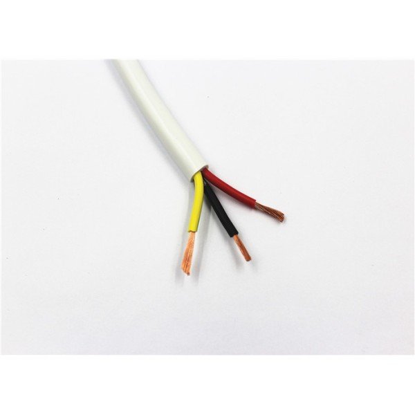 4MMX3CORE 100% COPPER WIRE FLEXIBLE CABLE-WHITE