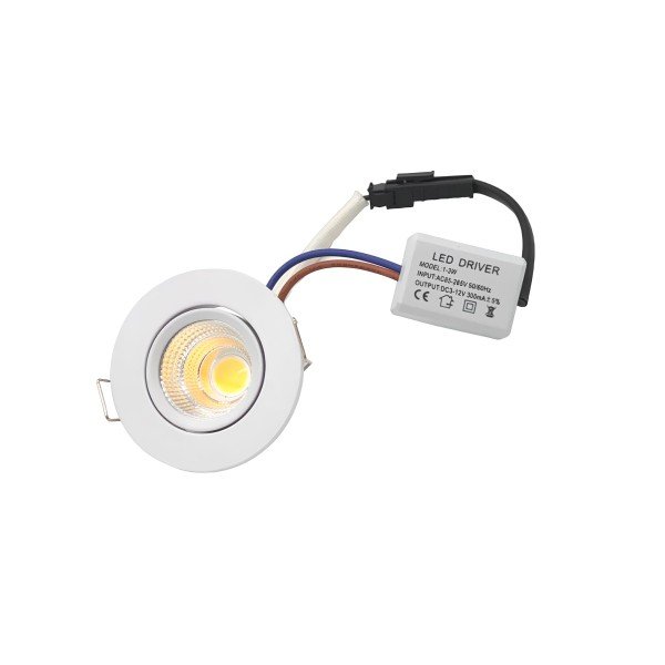 LED SPOTLIGHT-3WATTS-WARM WHITE