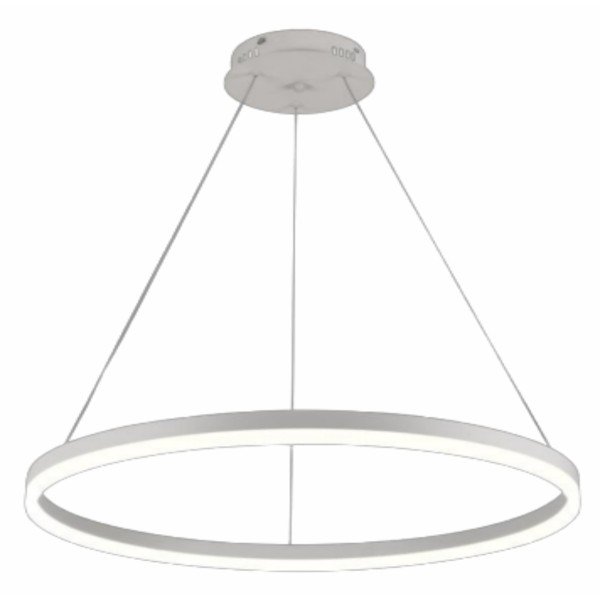 SINGLE-STOREY CHANDELIER/DIMMING PENDANT LIGHT-60W-WHITE BODY