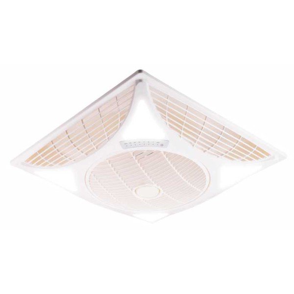 14" CEILING FAN WITH LED-90WATTS-600X600MM