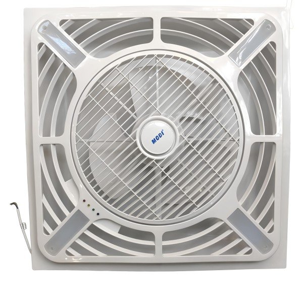 14" EMBEDDED CEILING FAN WITH LED-80+12WATTS-600X600MM
