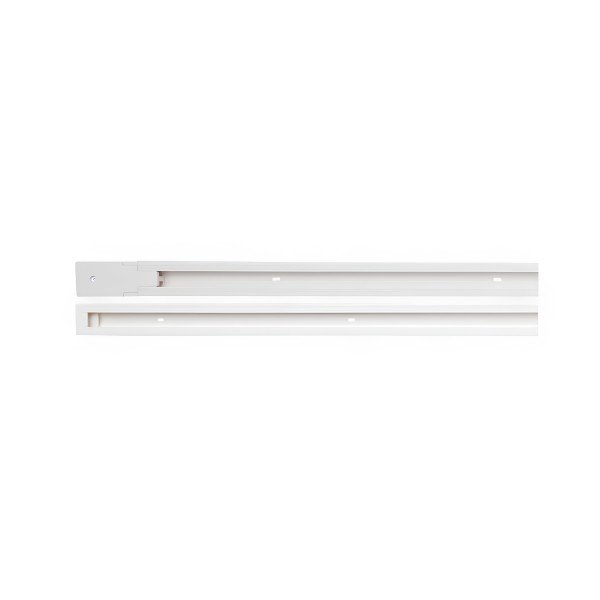 TRACK 2-LINE/RAIL FOR TRACK LIGHT-WHITE-1M