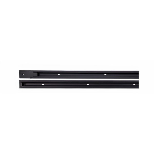 TRACK 2-LINE/RAIL FOR TRACK LIGHT-BLACK-2M