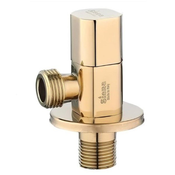 SIENA ANGLE VALVE GOLD