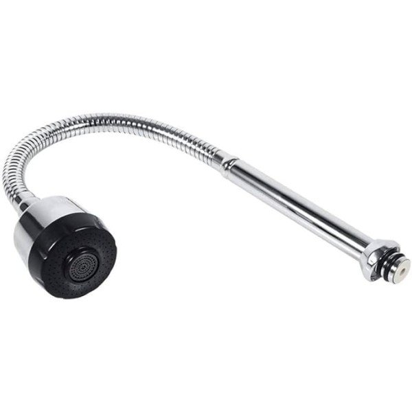 FLEXIBLE FAUCET SPOUT SS VERSATILE & DURABLE FAUCET EXTENSION