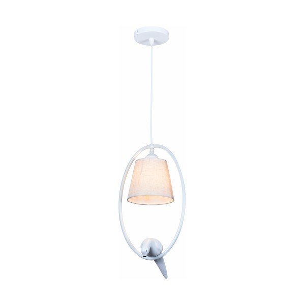 BIRD PENDANT LAMP ONE HEAD WHITE-E27