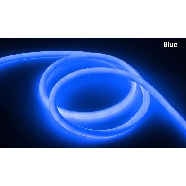 220V 360DEGREE LED COLORFUL STRIP LIGHT-BLUE-IP44